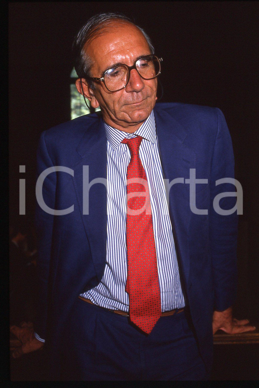 Fotografia d epoca originale 35mm vintage slide 1985 ca MILANO Aimaro ISOLA Presentazione PROGETTO BICOCCA 3 1