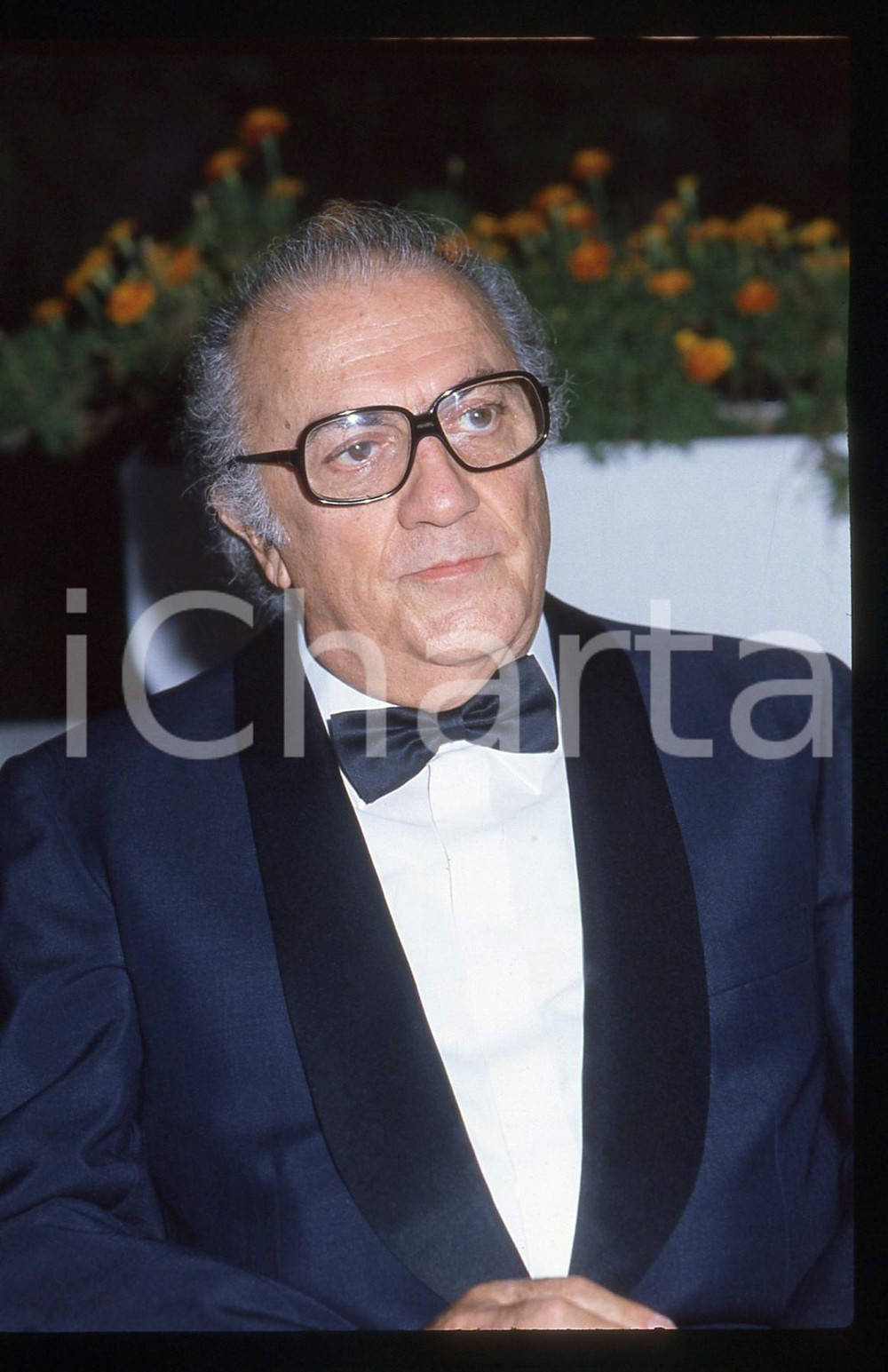 35mm vintage slide* 1985 MOSTRA DI VENEZIA Federico FELLINI Ritratto regista (2)