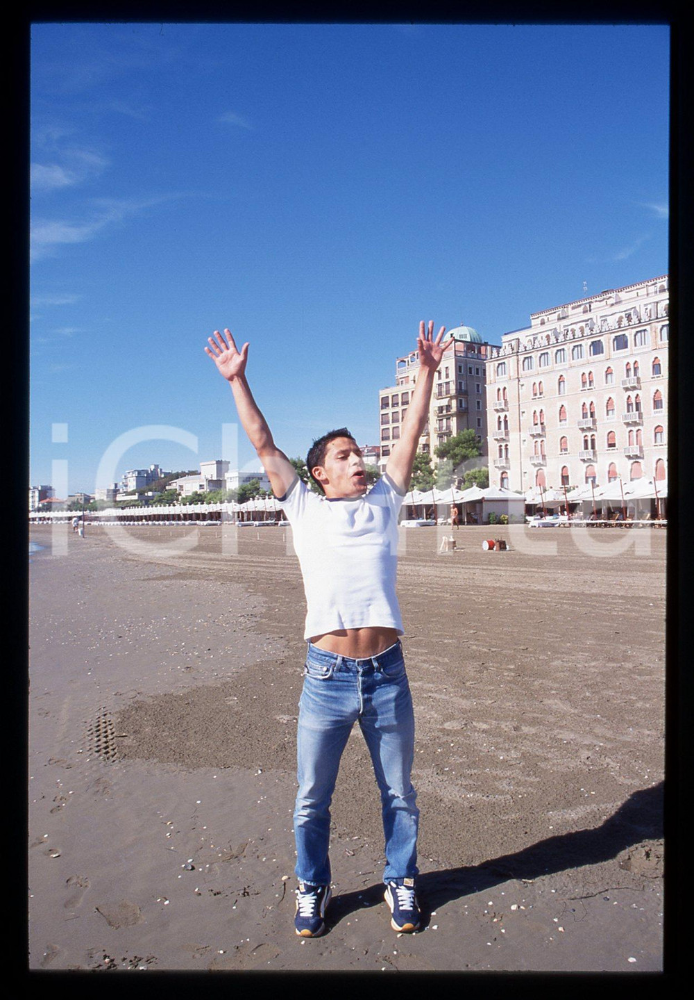 35mm vintage slide* 2000 LIDO DI VENEZIA Ricardo MENESES Ritratto dell'attore 13