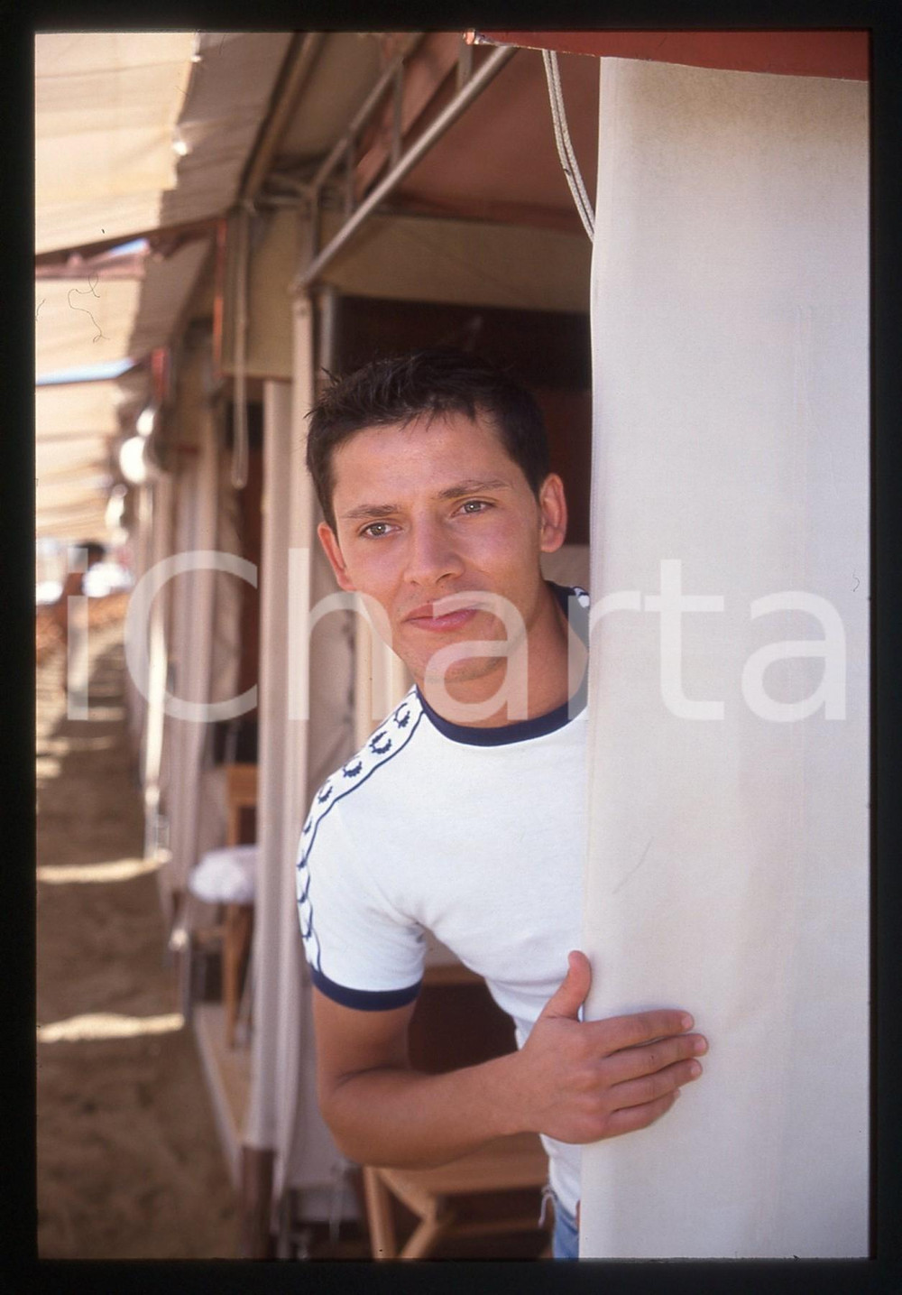 35mm vintage slide* 2000 LIDO DI VENEZIA Ricardo MENESES Ritratto dell'attore 18