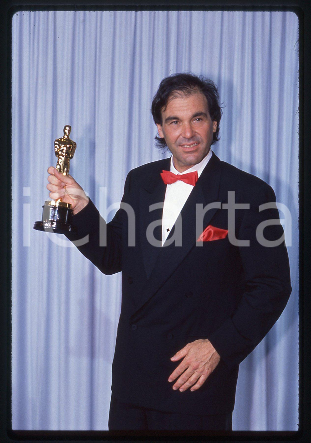 35mm vintage slide* 1990 ACADEMY AWARDS Oliver STONE Vincitore Premio OSCAR (3)