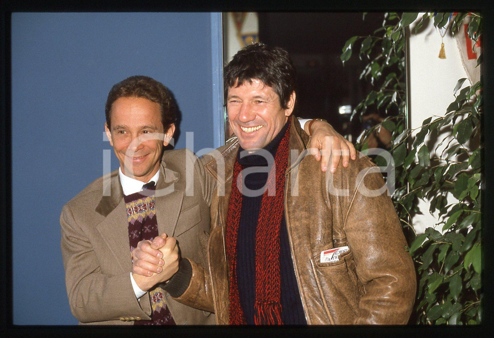 35mm vintage slide* 1985 MILANO Joel GREY Fred WARD alla TERRAZZA MARTINI (4)