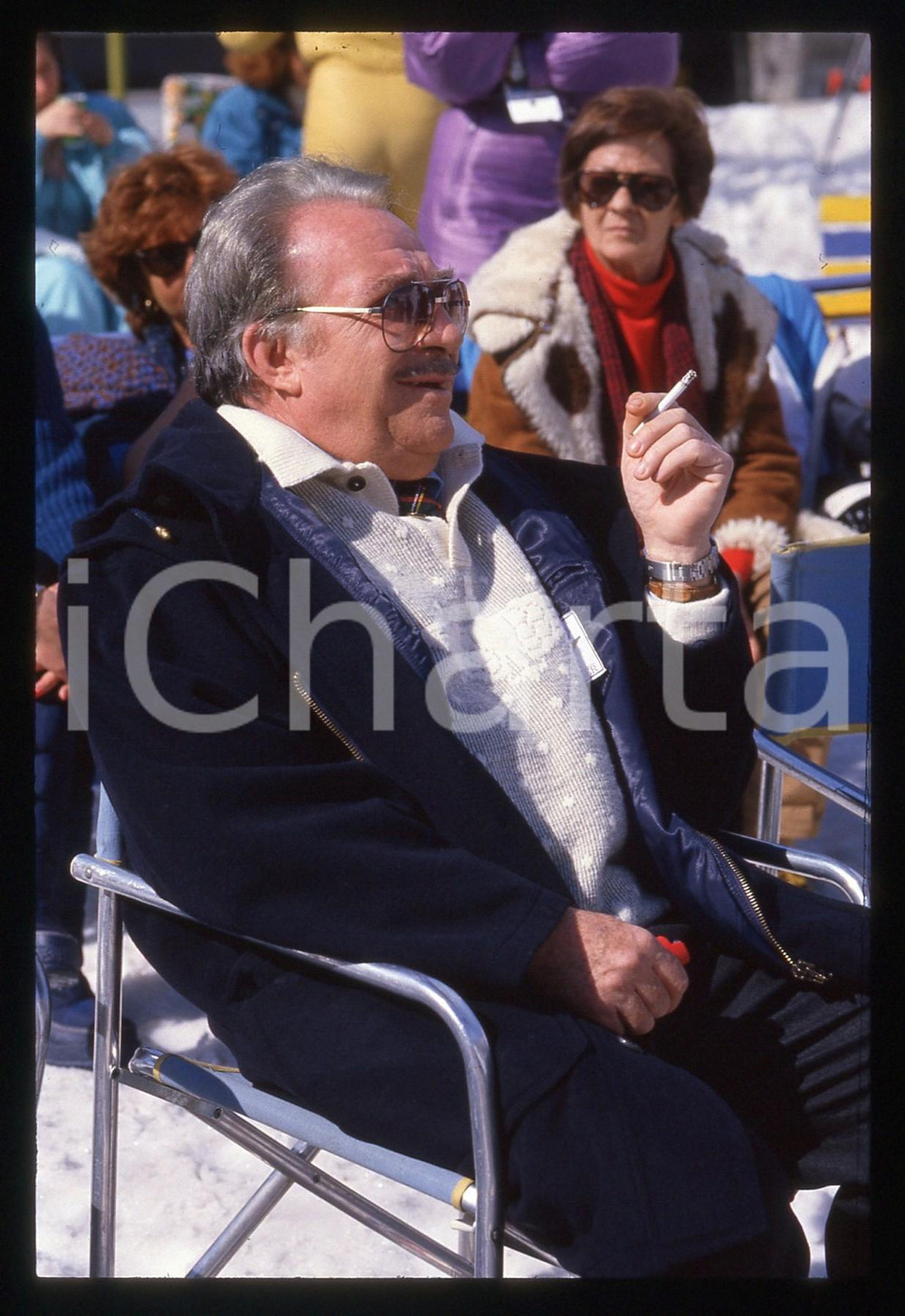 35mm vintage slide* 1988 CINEMA Ugo TOGNAZZI - Ritratto dell'attore (7)