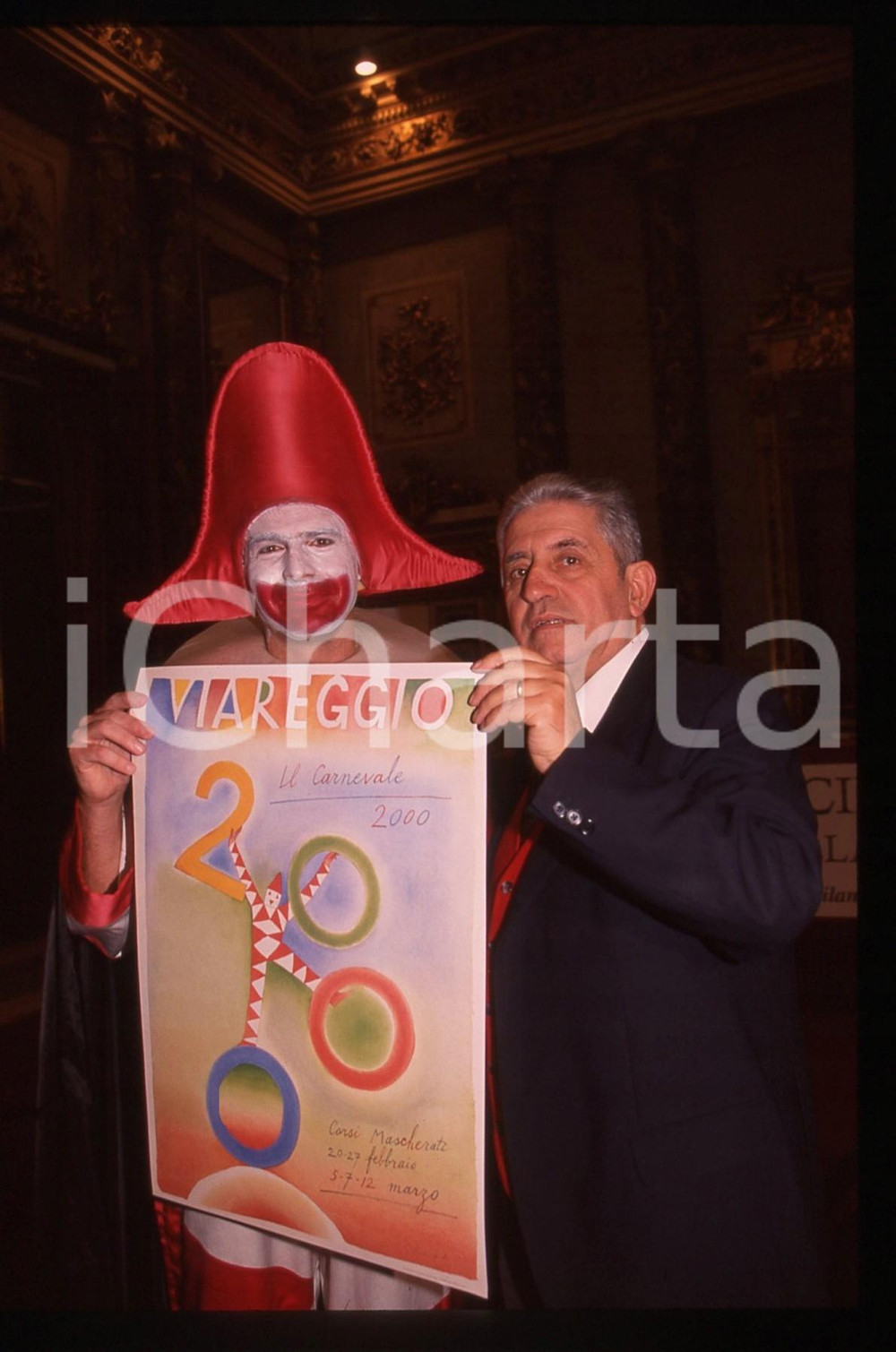 35mm vintage slide* 2000 MILANO Elio TOFANELLI e BURLAMACCO - Circolo Stampa (6)