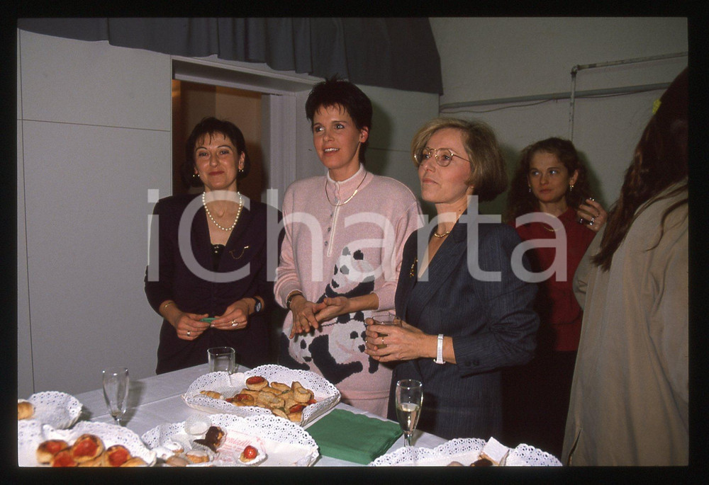 35mm vintage slide* 1988 BERGAMO Terry BROOME Vincenza FIORONI Giulia BORELLI 10