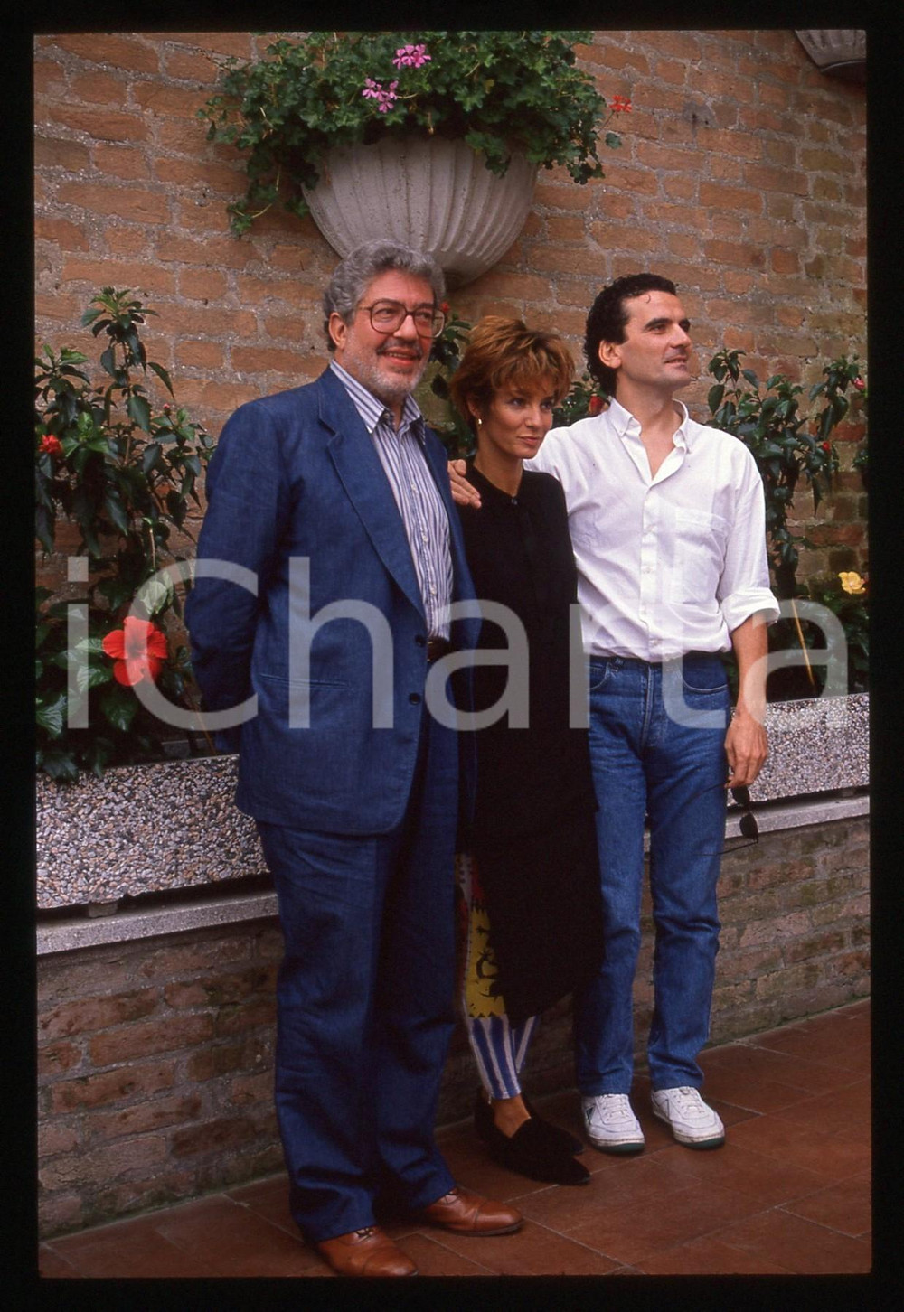 35mm vintage slide* 1989 VENEZIA Massimo TROISI Ettore SCOLA Anne PARILLAUD (4)