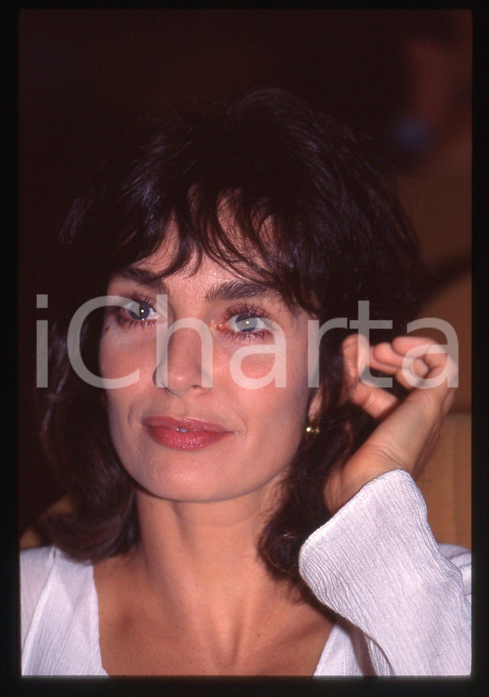 35mm vintage slide* 1994 MOSTRA DI VENEZIA Anne PARILLAUD - Ritratto attrice *14