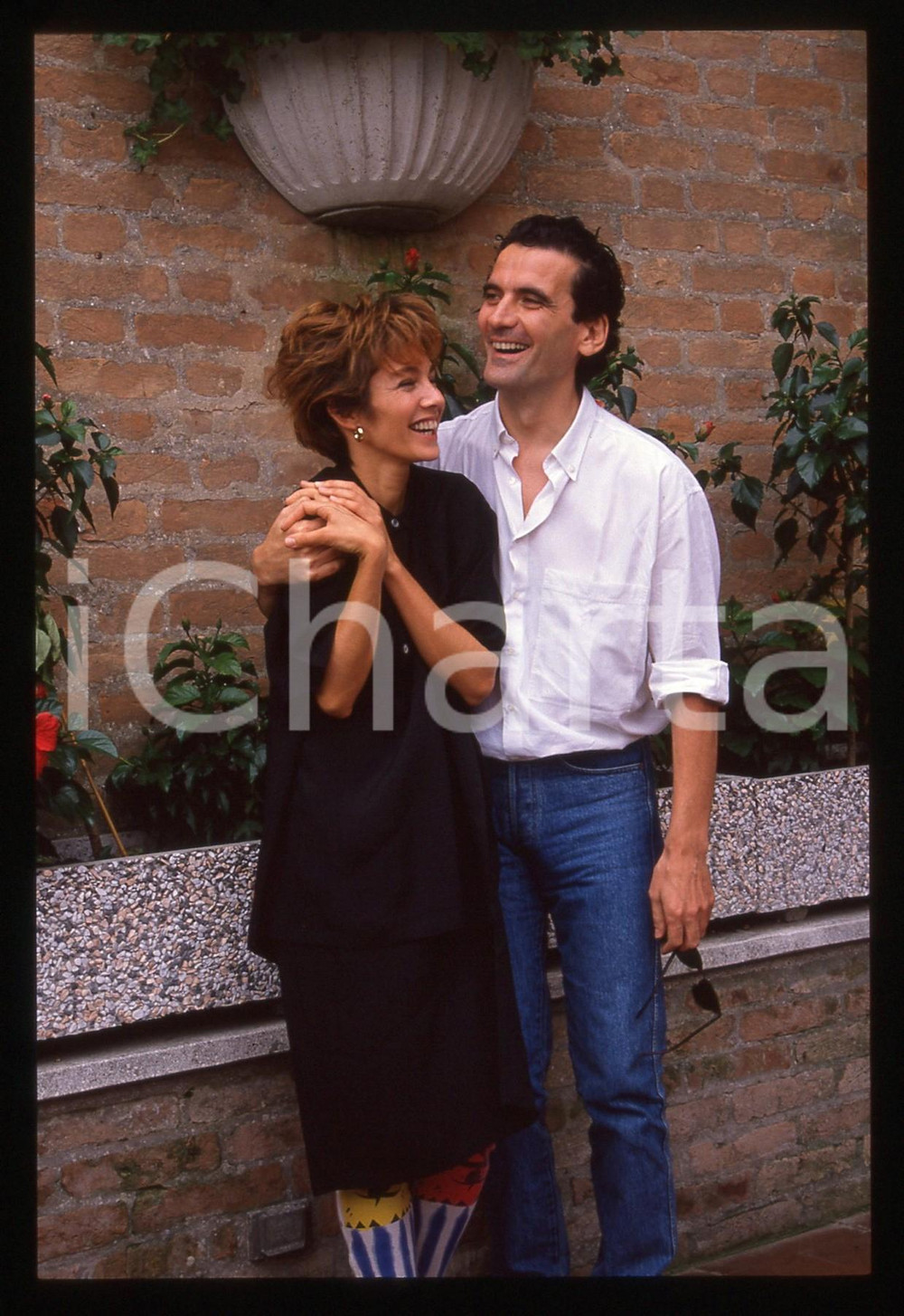 35mm vintage slide* 1989 VENEZIA Massimo TROISI Anne PARILLAUD - Ritratto (7)
