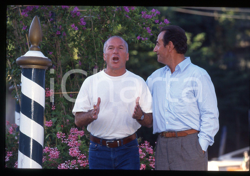 35mm vintage slide* 1997 LIDO DI VENEZIA Benoît LAMY Richard BOHRINGER (2)