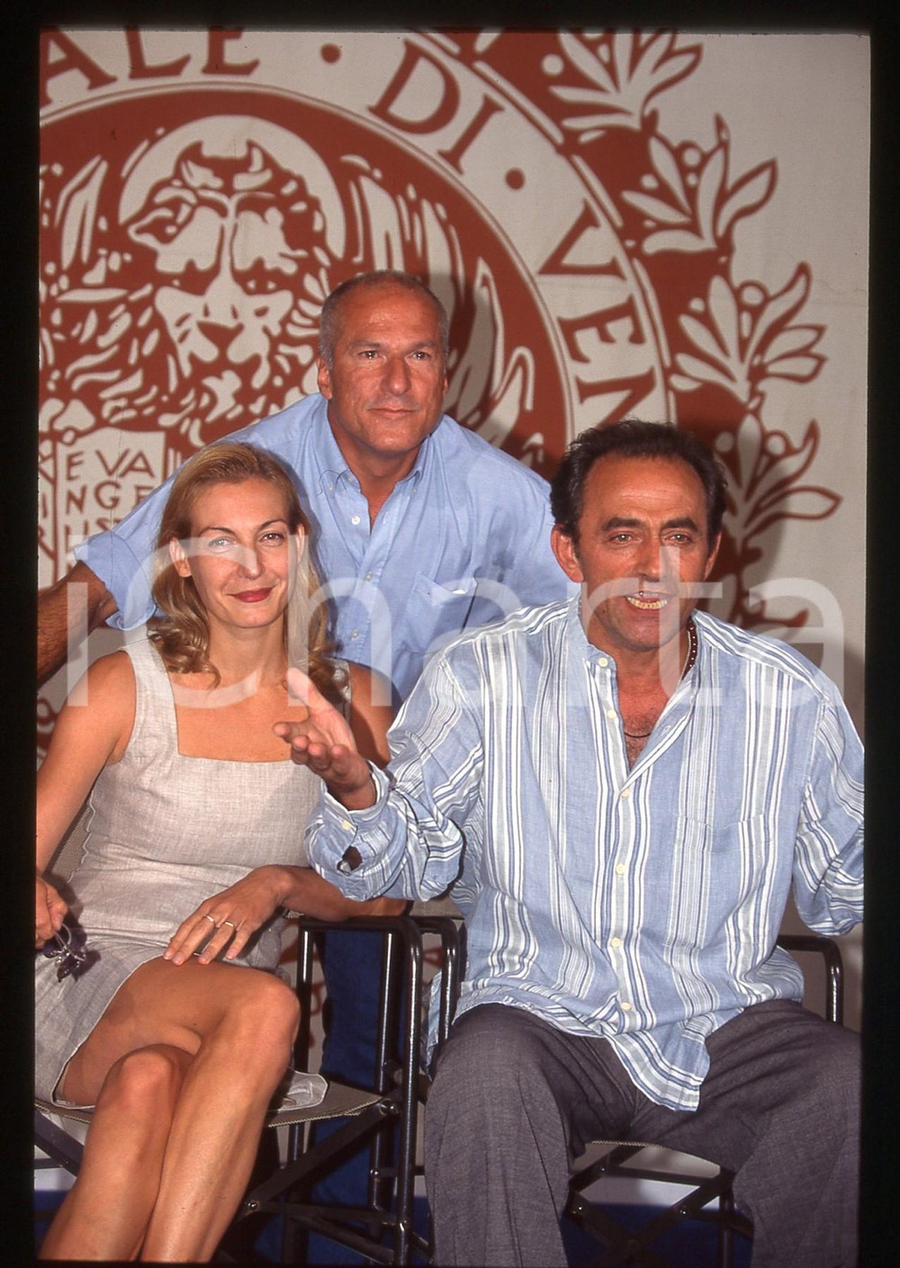 35mm vintage slide* 1997 VENEZIA Benoît LAMY Ute LEMPER Richard BOHRINGER (3)