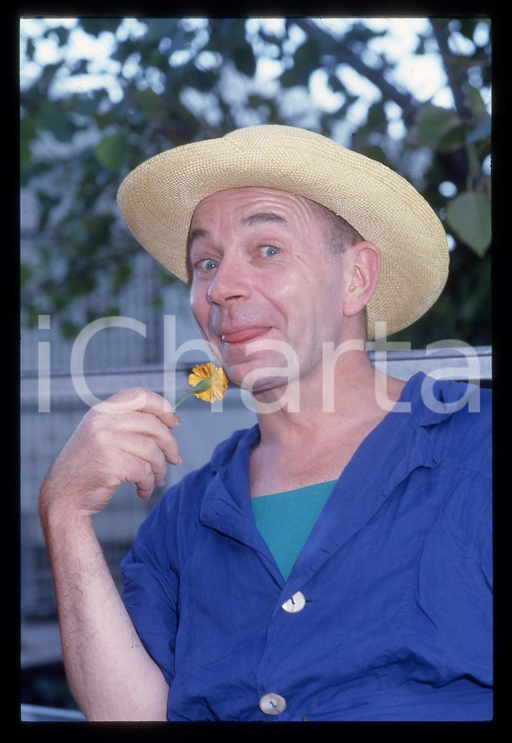 35mm vintage slide* 1987 VENEZIA Lindsay KEMP alla MOSTRA DEL CINEMA *Ritratto 6