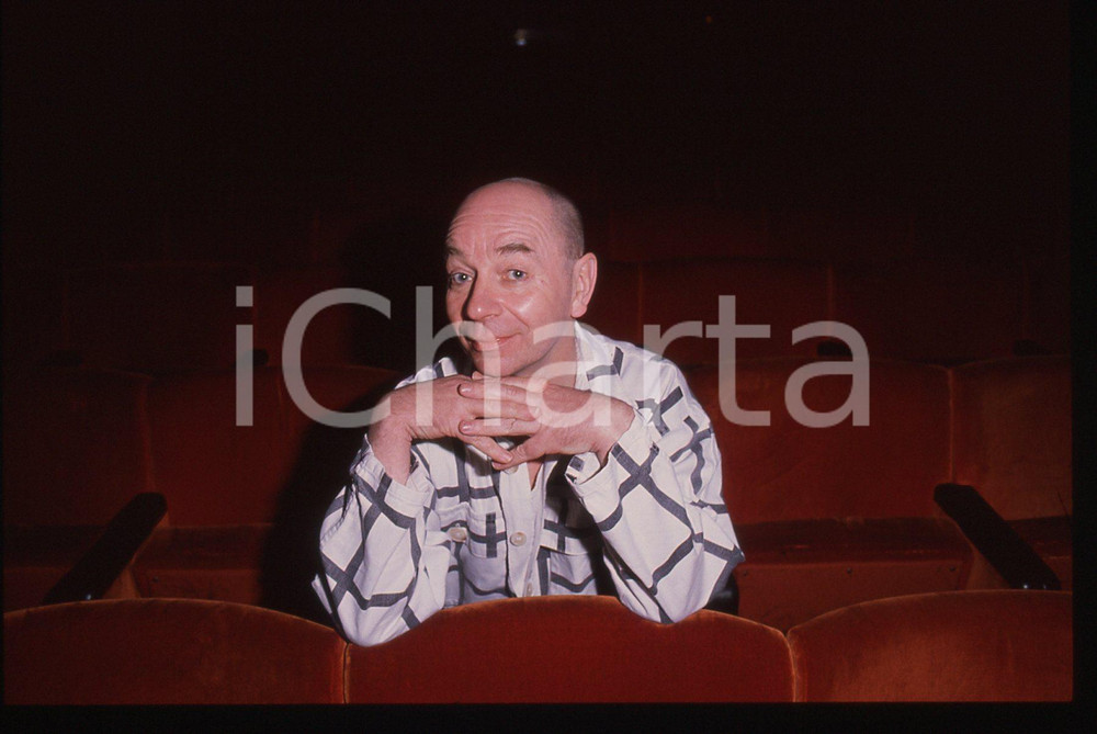 Fotografia d epoca originale 35mm vintage slide 1990 ca TEATRO Lindsay KEMP  Ritratto dell attore 13 1