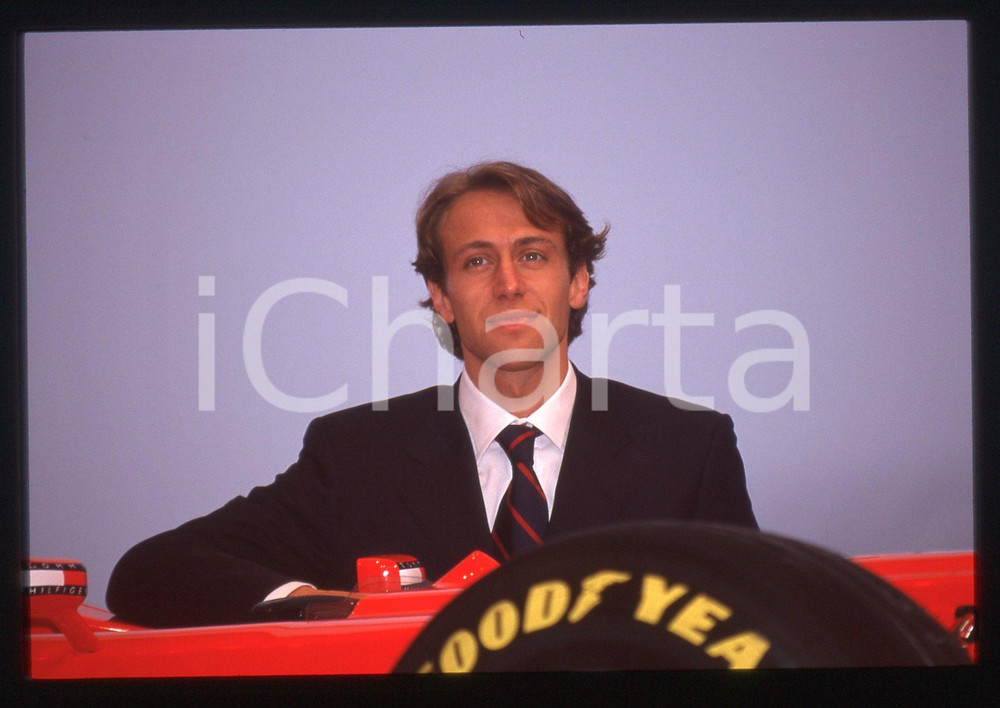 35mm vintage slide* 1998 MARANELLO Luca BADOER Presentazione FERRARI F300 (14)