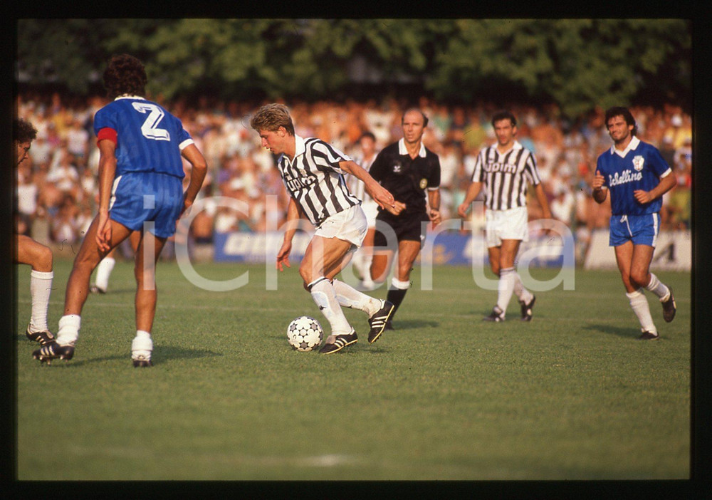 35mm vintage slide* 1989 CALCIO PRO VERCELLI vs JUVENTUS 0-3 Giancarlo MAROCCHI