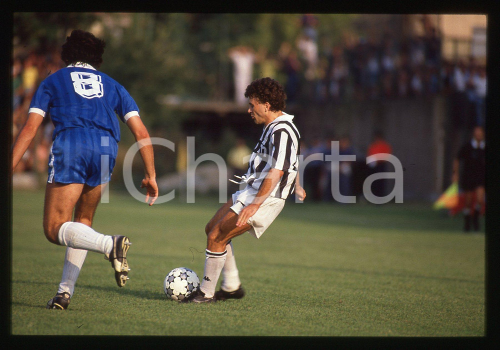 35mm vintage slide* 1989 VERCELLI PRO VERCELLI JUVENTUS 0-3 - RUI BARROS