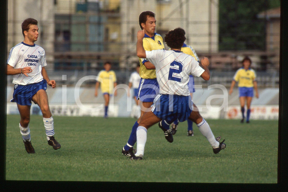 35mm vintage slide* 1990 ca ITALIA CALCIO MODENA vs. CENTESE - Amichevole