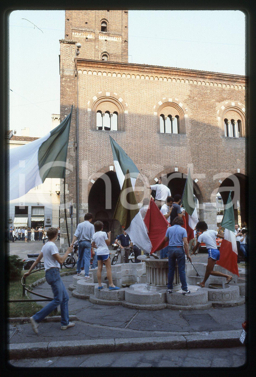 35mm vintage slide* 1982 MONZA Spagna '82 Prepartita ITALIA-GERMANIA OVEST 42