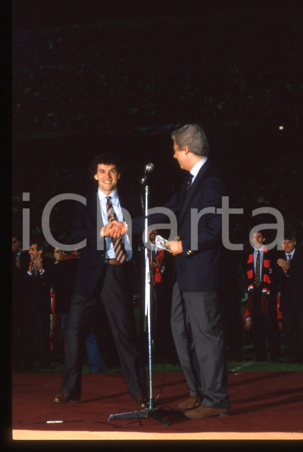 35mm vintage slide* 1988 MILANO Roberto DONADONI Cesare CADEO 11° Scudetto MILAN