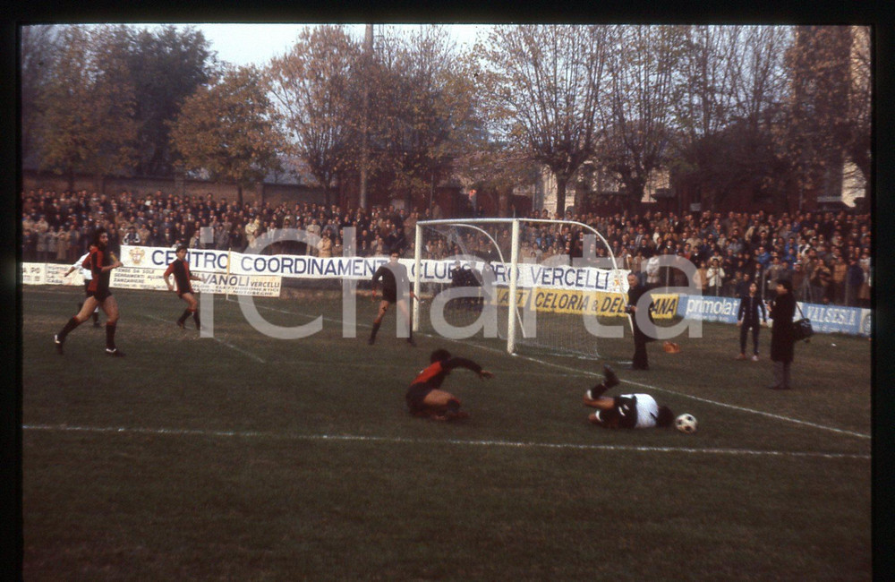 35mm vintage slide* 1975ca VERCELLI Stadio SILVIO PIOLA - Partita PRO VERCELLI 7