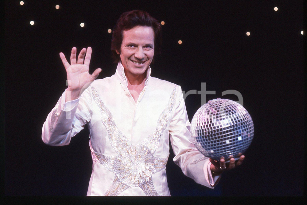 35mm vintage slide* 1984 RAI 2 IL TRAPPOLONE Mago SILVAN - Gioco di prestigio 63