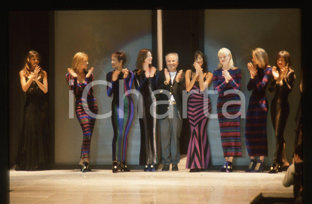 35mm vintage slide* 1993 MILANO Gianni VERSACE Sfilata Autunno-Inverno (6)