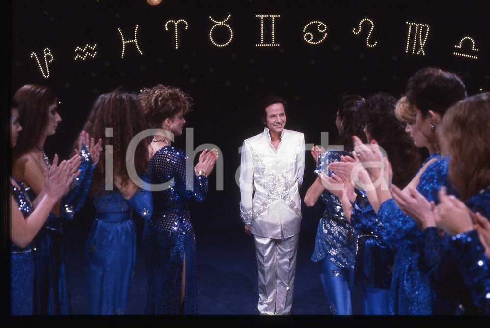 35mm vintage slide* 1984 RAI 2 IL TRAPPOLONE Mago SILVAN - Gioco di prestigio 23