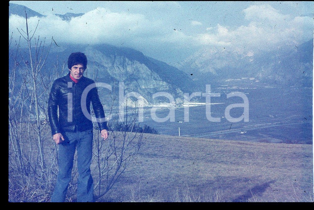 35mm vintage slide* 1970 ca GIOVO Francesco MOSER Ritratto del ciclista (2)