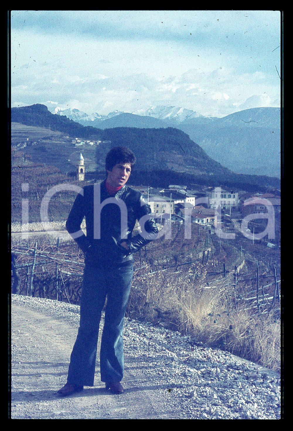 35mm vintage slide* 1970 ca GIOVO Francesco MOSER Ritratto del ciclista (6)