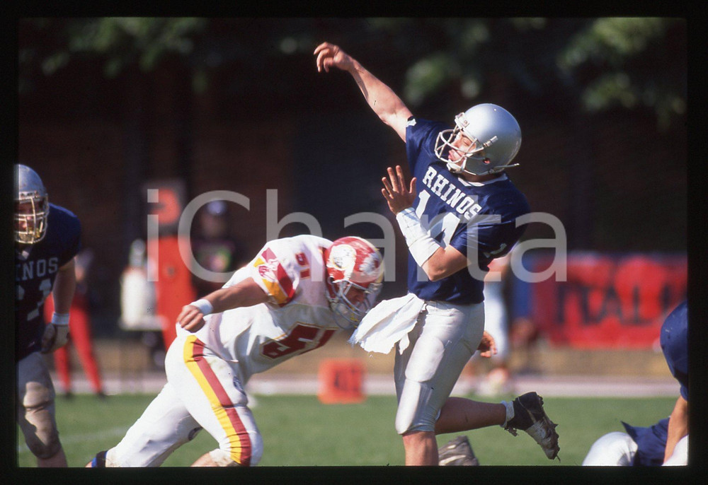 35mm vintage slide* 1995 MILANO FOOTBALL RHINOS Milano vs GLADIATORI Roma (11)