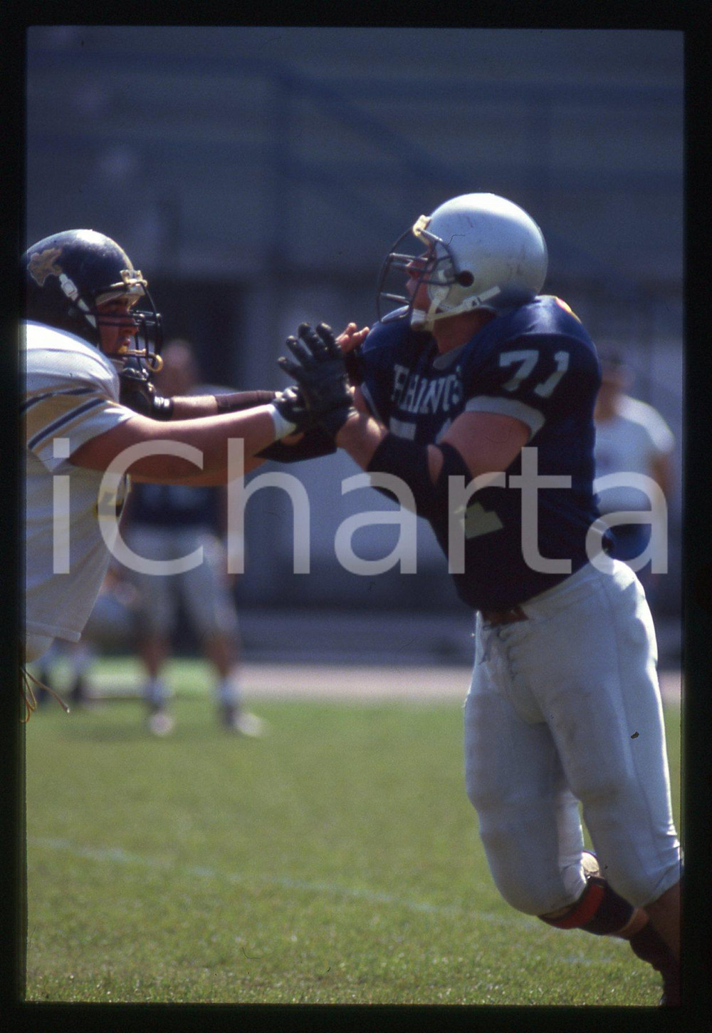 35mm vintage slide* 1994 MILANO FOOTBALL Sive RHINOS Milano vs GIAGUARI Torino 9