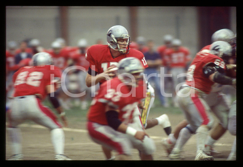 35mm vintage slide* 1994 FOOTBALL BLACKHAWKS Cernusco vs LIONS Bergamo