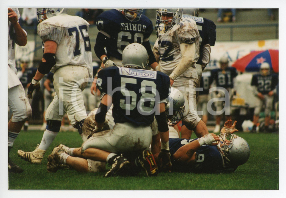 1995 MILANO - FOOTBALL Sive RHINOS Milano vs MARLINS Rimini *Foto 15x10 (2)
