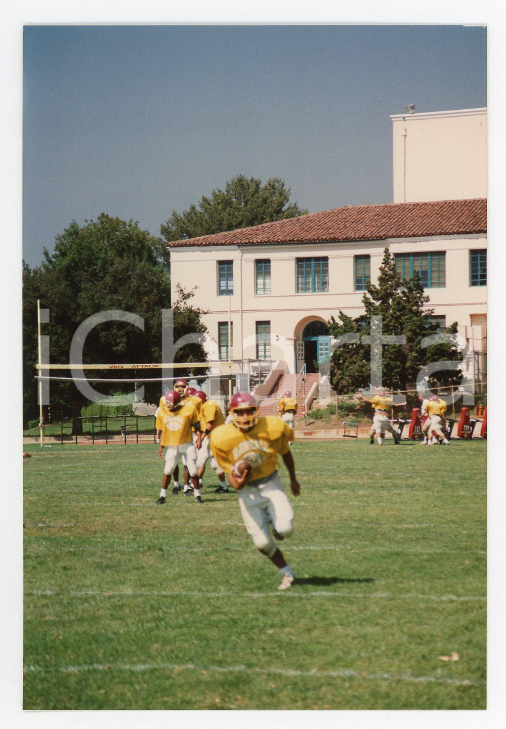 1990 GLENDALE - FOOTBALL Workout of GLENDALE College team *Foto 10x15 cm (14)