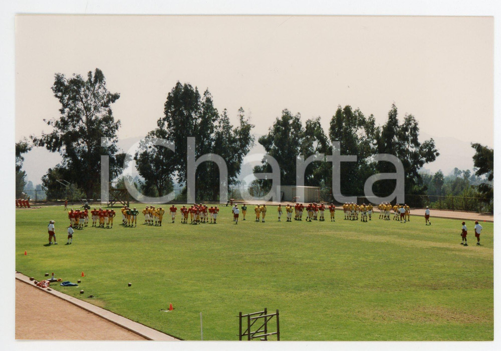 1990 GLENDALE - FOOTBALL Workout of GLENDALE College team *Foto 15x10 cm (56)