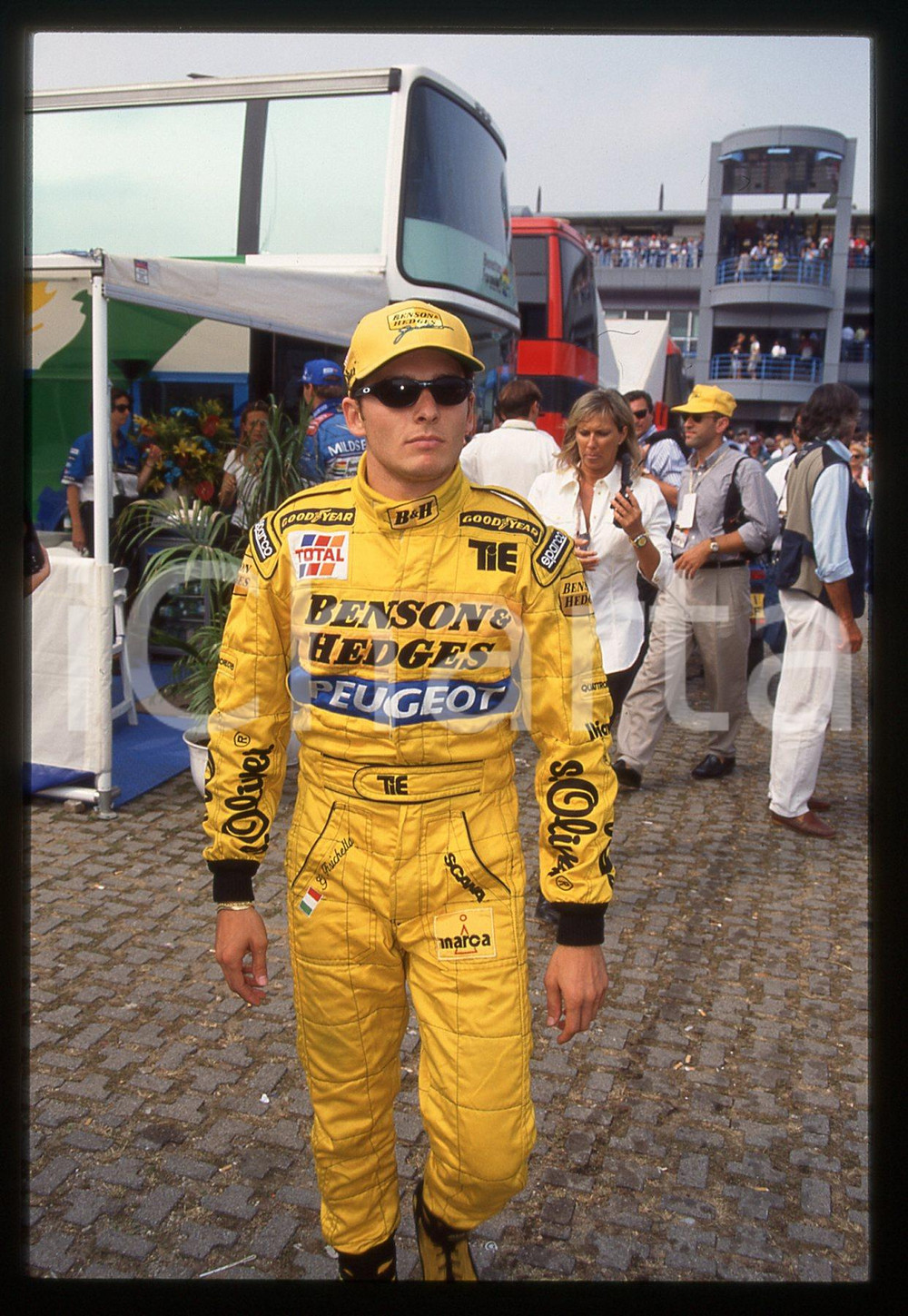 35mm vintage slide* 1997 GP SAN MARINO Giancarlo FISICHELLA - Ritratto pilota 6