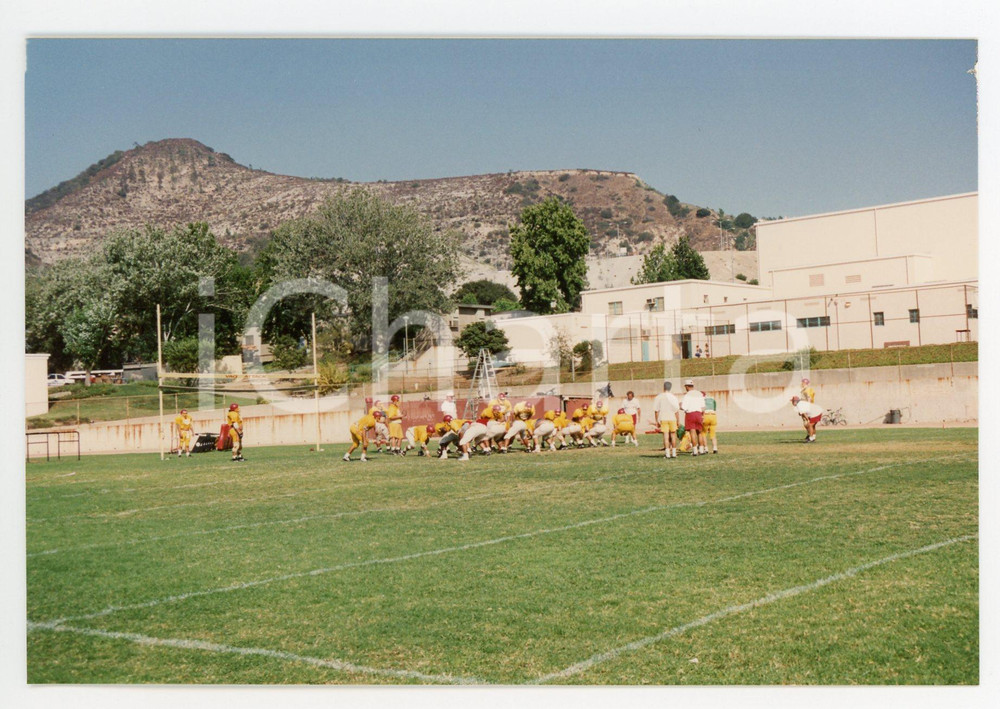 1990 GLENDALE - FOOTBALL Workout of GLENDALE College team *Foto 15x10 cm (11)