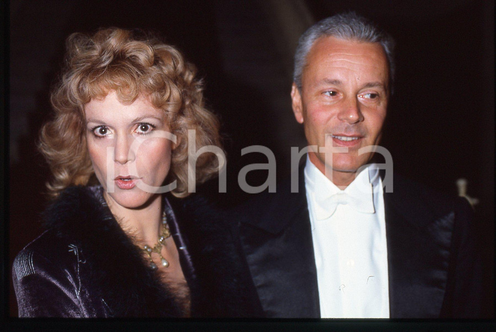 35mm vintage slide*1990ca ITALIA - TEATRO Lucia e Paolo POLI Ritratto attori (9)