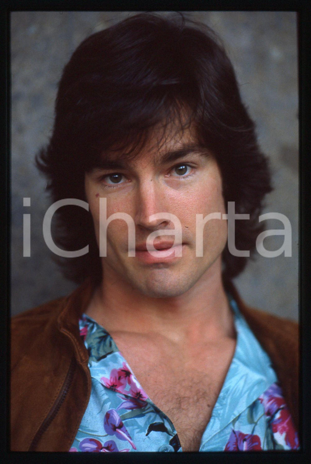 35mm vintage slide* 1990 ca COSTUME - Ronn MOSS Ritratto dell'attore