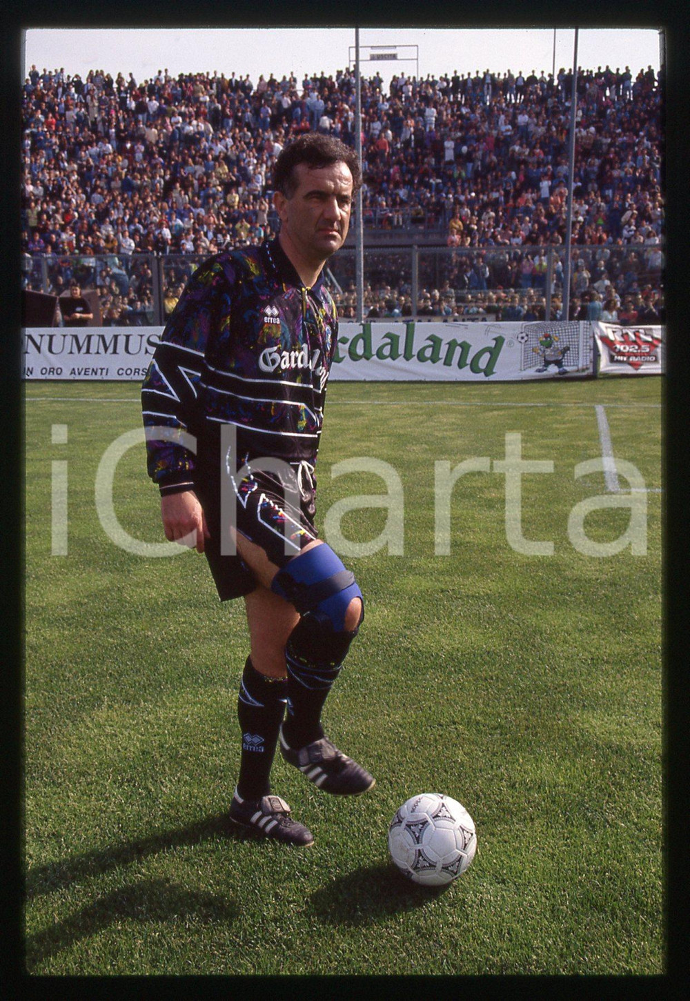 35mm vintage slide* 1995 ca BERGAMO CALCIO - Gene GNOCCHI Nazionale ATTORI