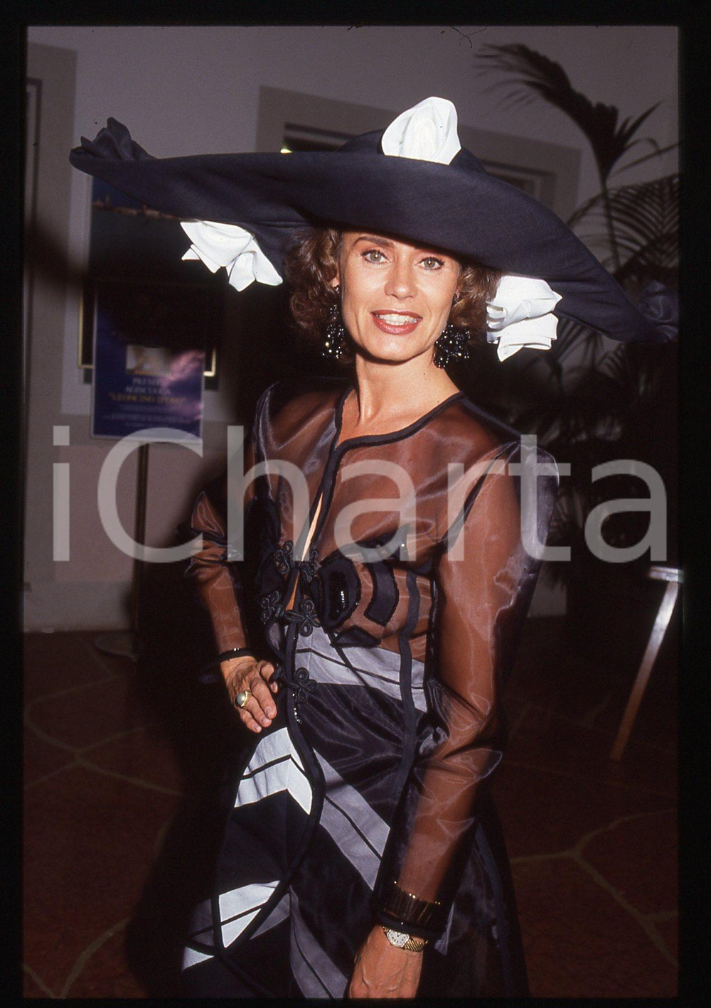35mm vintage slide* 1995 ca COSTUME - Corinne CLERY Ritratto dell'attrice