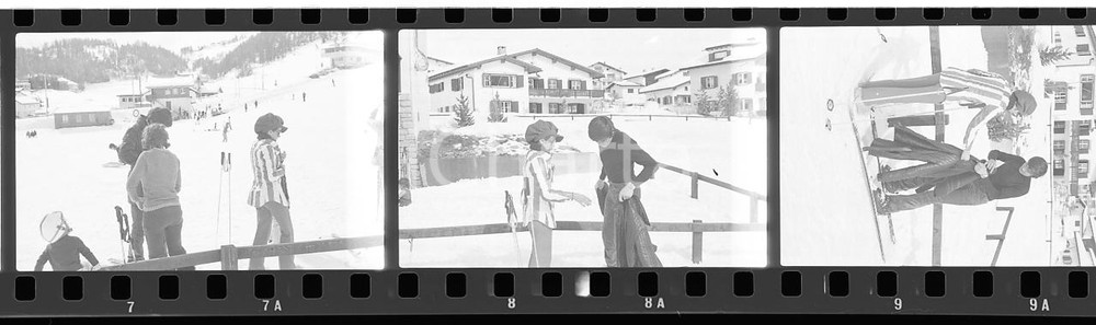 35mm LOTTO 3 NEGATIVI* 1970ca CELERINA (CH) Gianni MORANDI Laura EFRIKIAN 