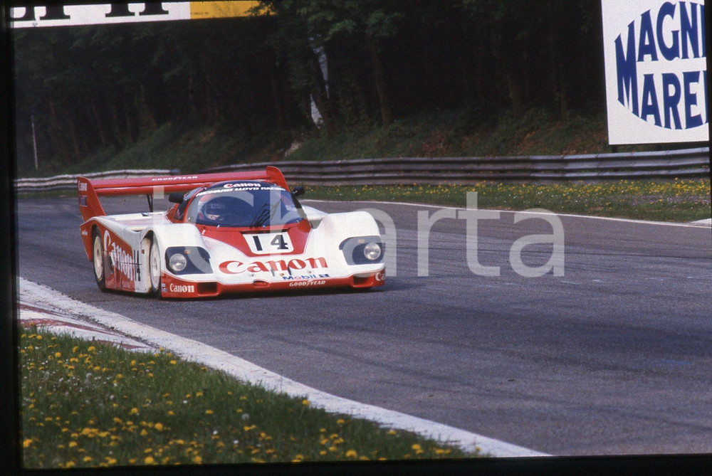 35mm vintage slide* 1985 1000 KM MONZA PORSCHE 956 Richard Lloyd Racing - Gara 4