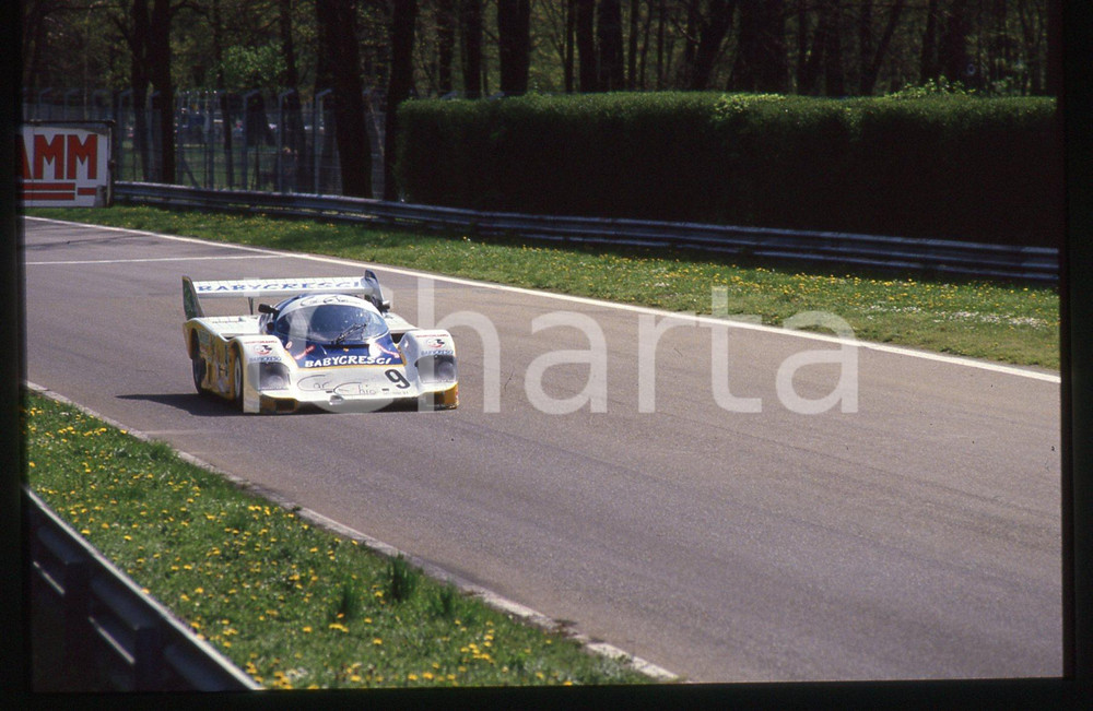 35mm vintage slide* 1986 360 KM MONZA PORSCHE 956 Obermaier Racing - Gara (4)