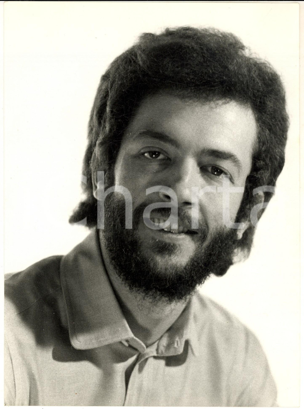 1970 ca COSTUME I GIGANTI Ritratto di Checco MARSELLA (3) - Foto 18x24 cm