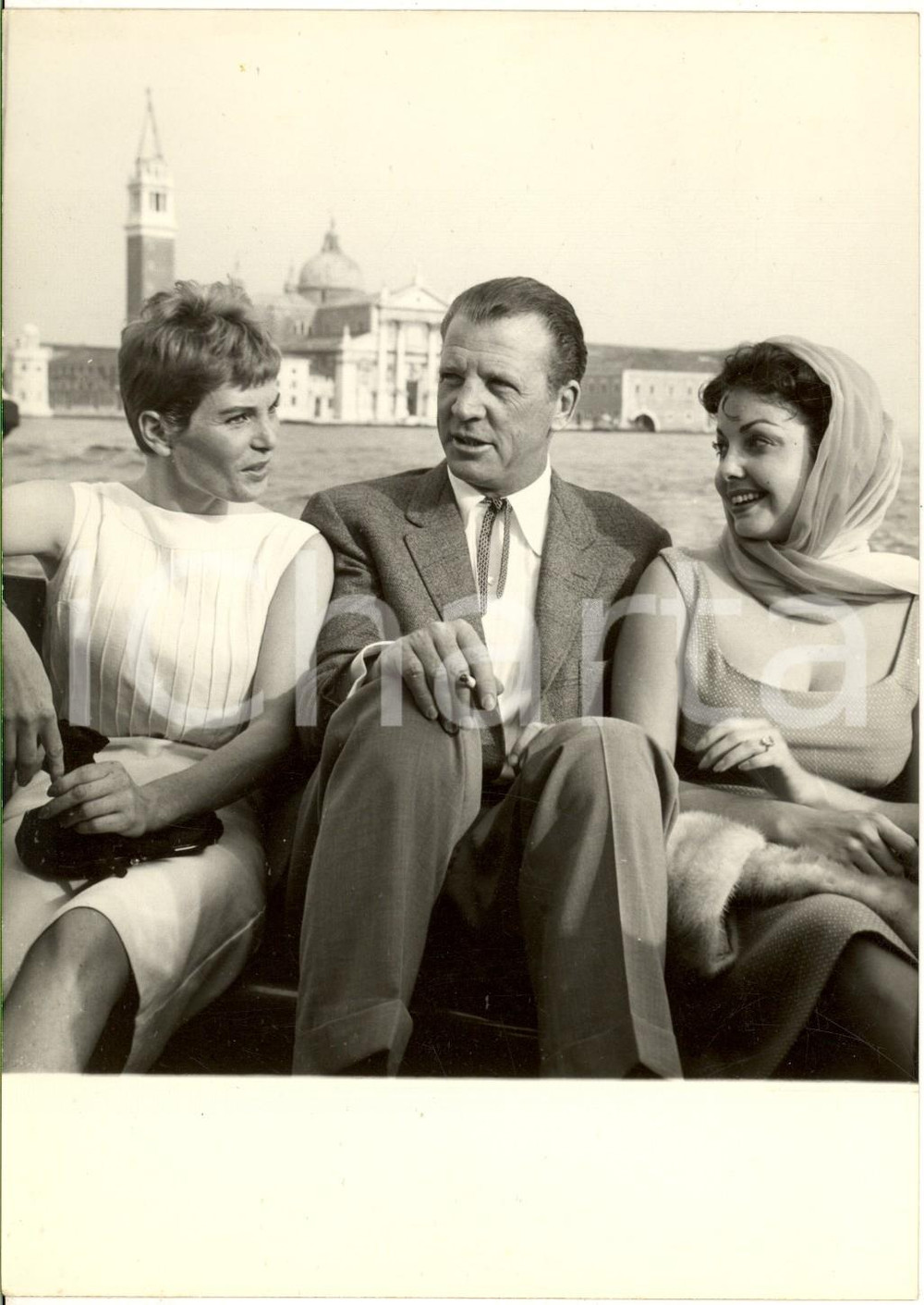 1959 VENEZIA Mostra del Cinema - Arrivo Camilla WILLIAMS Dan DAILEY Malù PANTERA