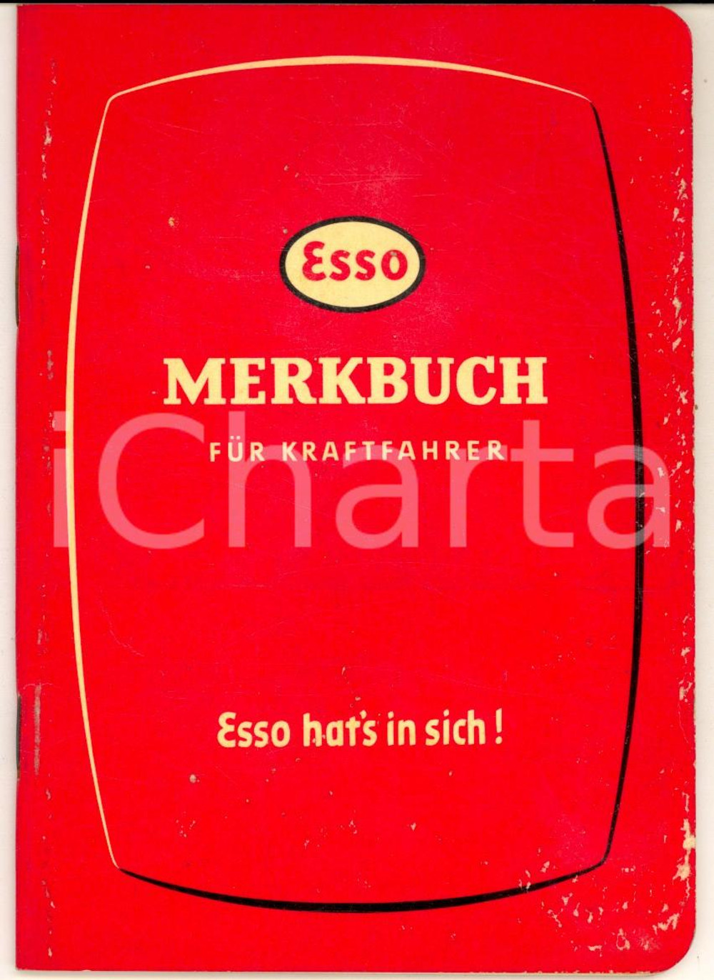 1950 ca ESSO MERKBUCH fur Kraftfahrer - Libretto 32 pp. Deutsch