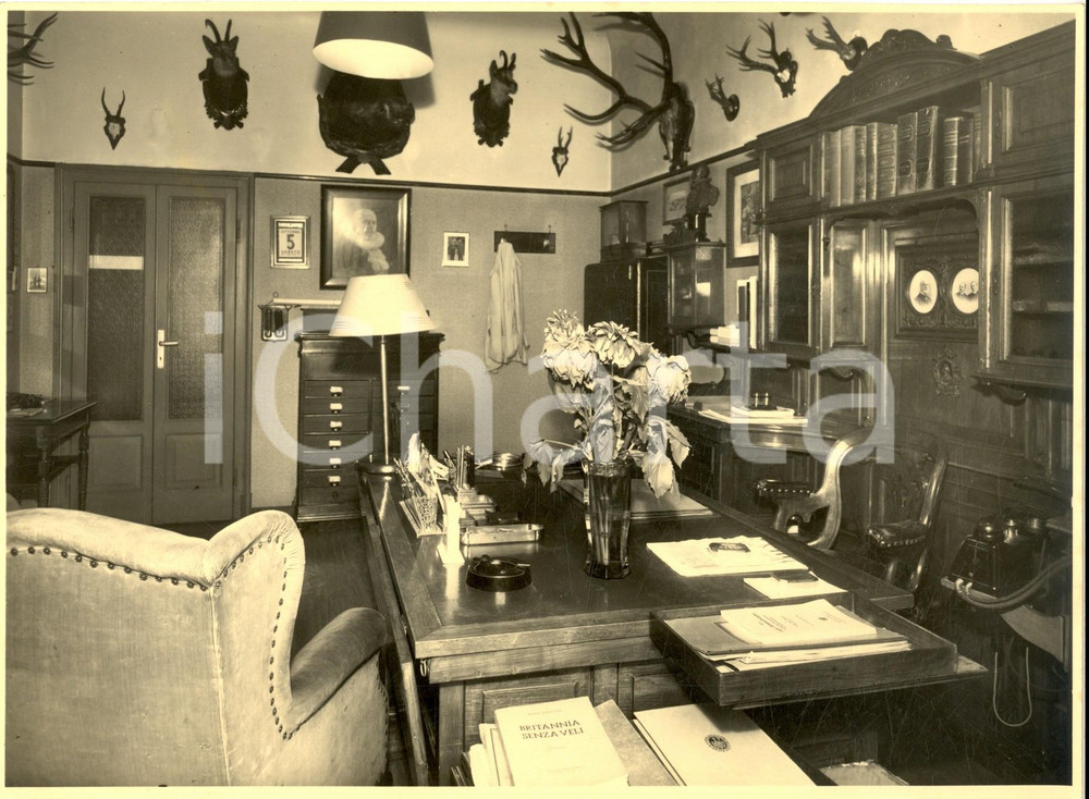 Fotografia d epoca originale 1940 ca MILANO Via Quadronno 9  Studio Theodor MOHWINCKEL senior Foto 1