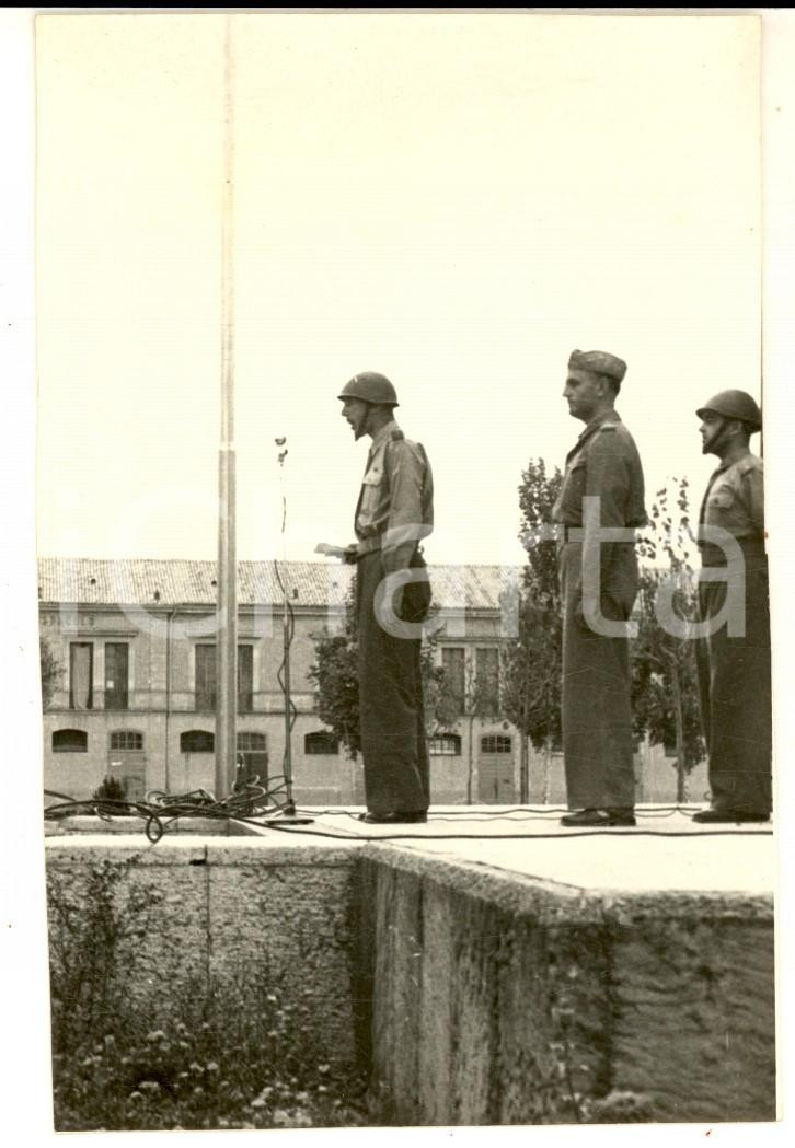 1947 MODENA Caserma Ottavo Campale - Ufficiali al giuramento avieri - Foto 9x13