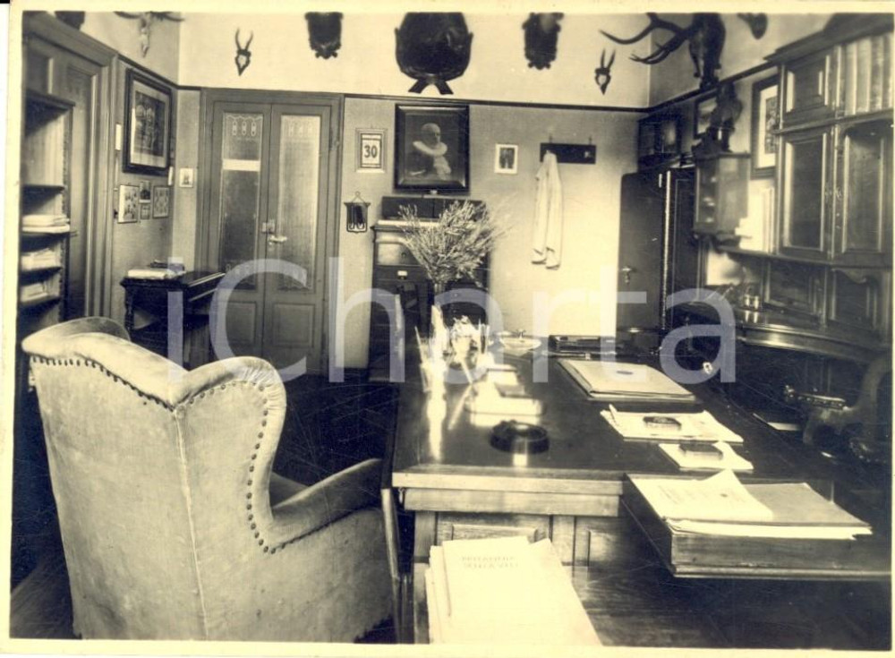 1940 ca MILANO Via Quadronno 9 - Studio Theodor MOHWINCKEL senior - Foto 12x9 cm
