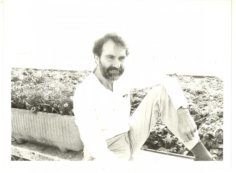 1990 ca CINEMA Ritratto del regista Edgar REITZ *Foto VINTAGE 24x18 cm